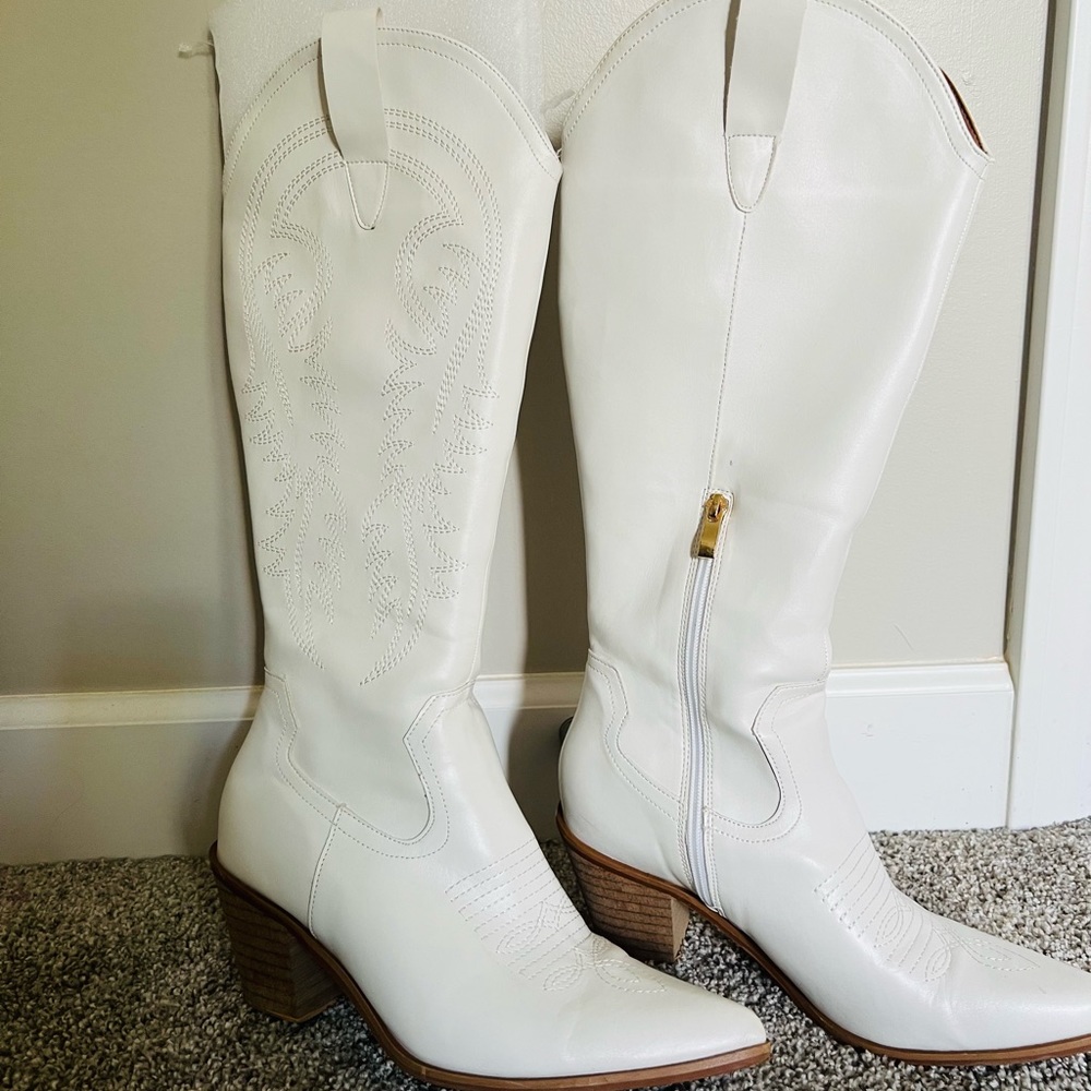 White Cowgirl Boots